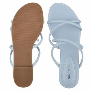 Nine West Beva Flat Sandals (never worn)
